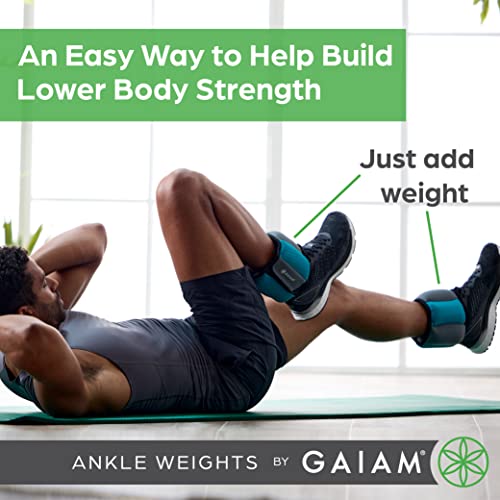 Gaiam Ankle Weights With Adjustable Straps - Image 3