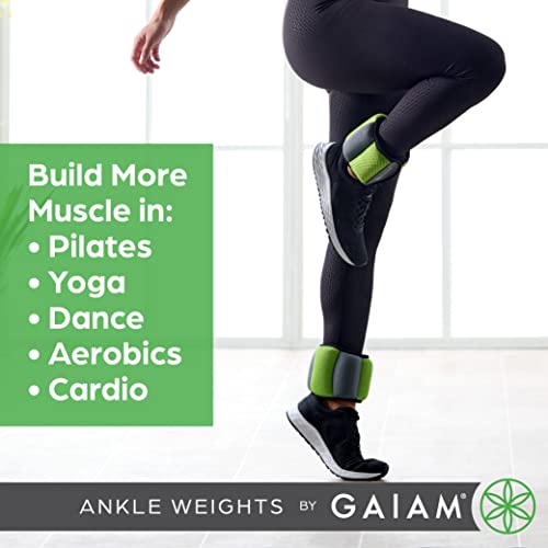 Gaiam Ankle Weights With Adjustable Straps - Image 4