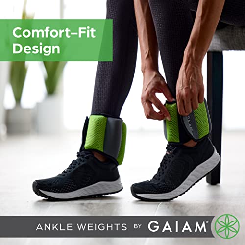 Gaiam Ankle Weights With Adjustable Straps - Image 5