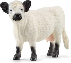 Schleich Galloway Cow Figurine – Detailed Farm Toy