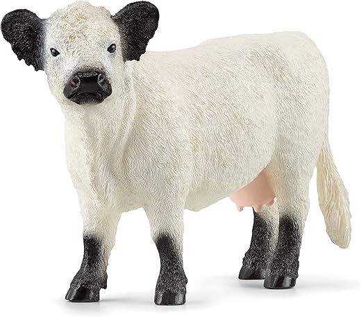 Schleich Galloway Cow Figurine - Detailed Farm Toy
