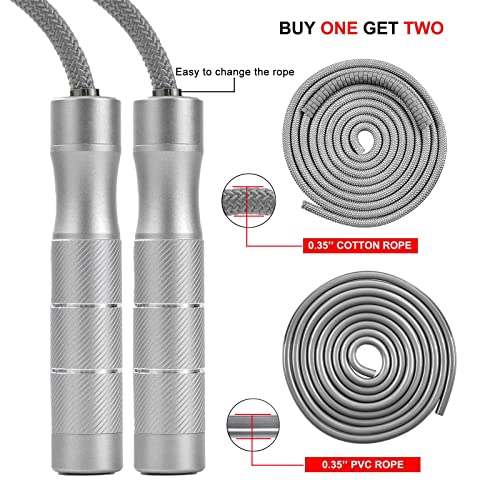 Gaoykai Weighted Jump Rope For Fitness Training - Image 3