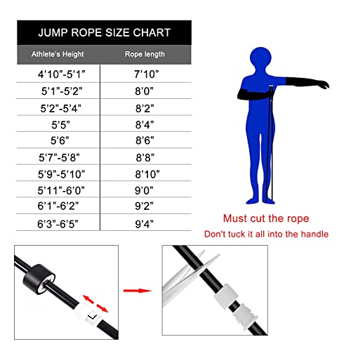 Gaoykai Weighted Jump Rope For Fitness Training - Image 5