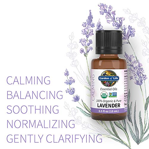 Garden of Life Lavender Essential Oil, 0.5 fl oz, USDA Organic - Image 2