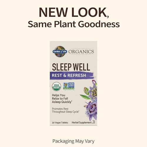 Garden of Life Sleep Well Rest & Refresh Tablets - Image 2