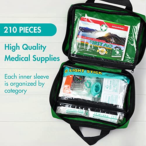 General Medi 210 Piece First Aid Kit - Emergency Kit - Image 3