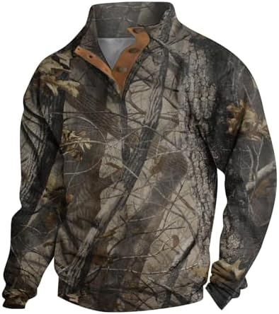 Generic Men's Camo Performance Pullover Sportswear - Image 2