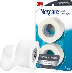 Nexcare Gentle Medical Paper Tape, 1 In x 10 Yds