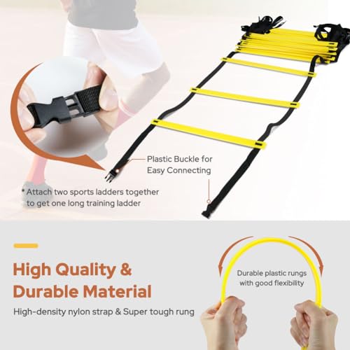 GHB Agility Training Ladder Speed 12 Rung - Image 2