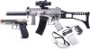 Game Face Ghost Affliction Airsoft Rifle & Pistol Kit