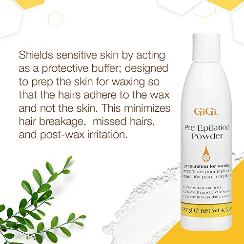 GiGi Pre Epilation Dusting Powder, 4.5 Ounce - Image 2