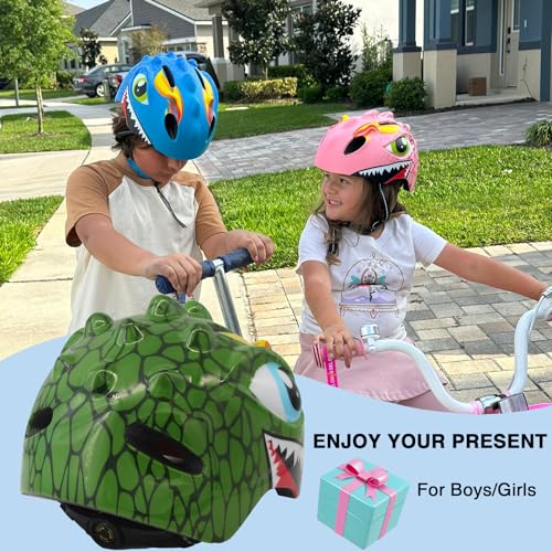 Gingili Life Toddler Helmet With 3D Dinosaur Design - Image 5