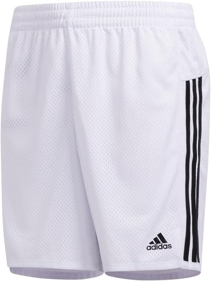 adidas Girls' Big 5" Mesh Athletic Short