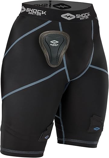Shock Doctor Girl's Compression Hockey Short Youth