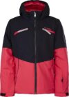 Spyder Girls’ Conquer Insulated Ski Jacket, Cerise