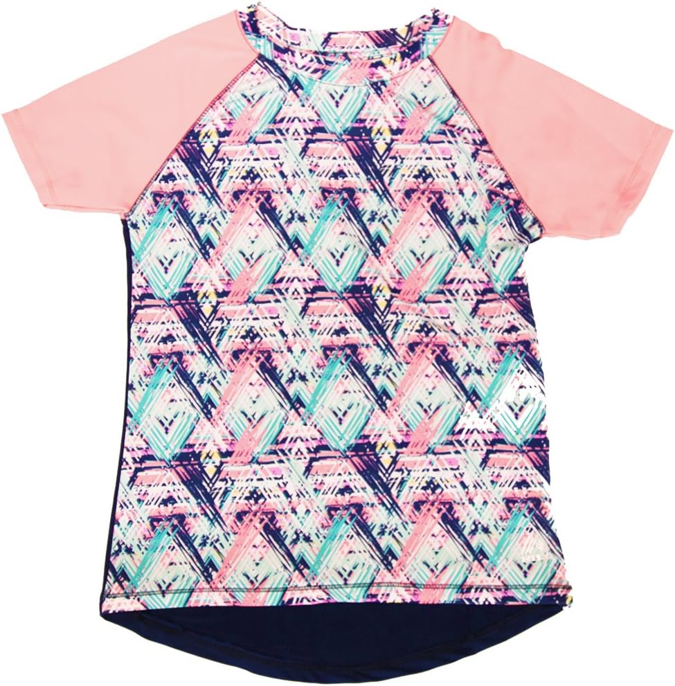 RBX Girls' Printed Performance Raglan Top