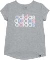 adidas Girls’ Short Sleeve Cotton T-Shirt