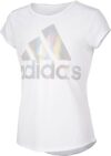 adidas Girls’ Short Sleeve Rainbow Tee