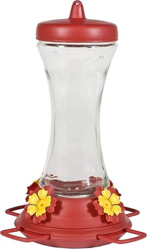 Perky-Pet Glass 20-Ounce Hummingbird Feeder