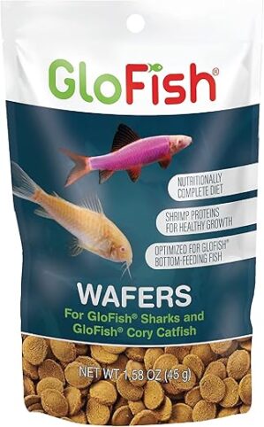 Tetra GloFish Wafers For Sharks & Cory Catfish