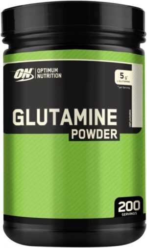 Optimum Nutrition Glutamine Powder, Unflavoured, 2.2 LB