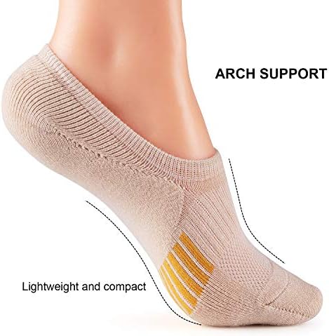 Gonii Women's Cushioned No Show Athletic Socks - Image 4