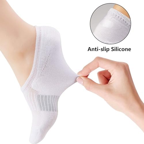 Gonii Women's Cushioned No Show Athletic Socks - Image 5