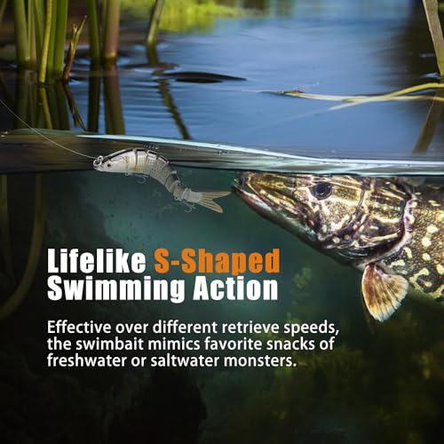 GOTOUR Fishing Lures: Easy Swimbait, Slow Sinking - Image 4