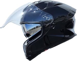 VEGA GPX Full Face Helmet, Gloss Black