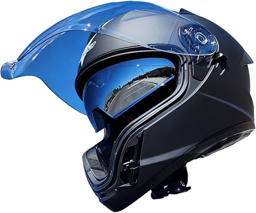 VEGA GPX Full Face Helmet, Matte Black