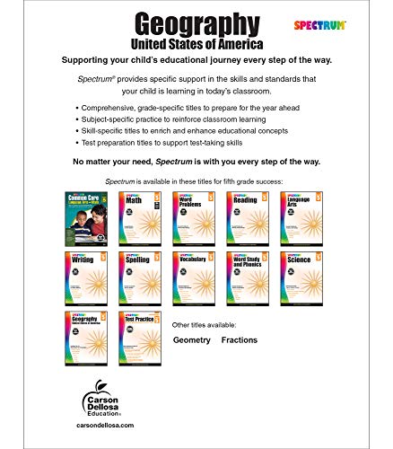 Grade 5 US Geography Workbook, Ages 10-11 - Image 2