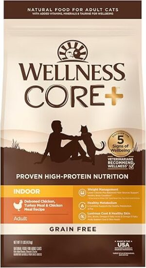 Wellness Grain-Free High Protein Indoor Cat Food