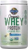 Garden of Life Grass Fed Whey Protein Powder Vanilla