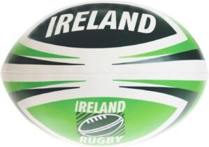 Carrolls Irish Gifts Green And Black Mini Rugby Ball