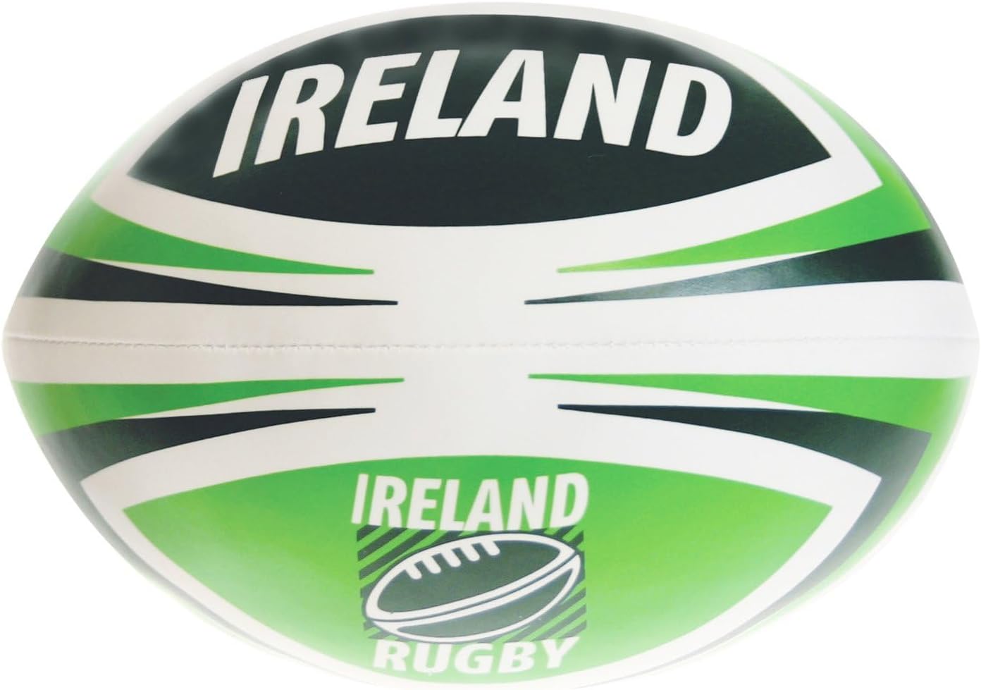 Carrolls Irish Gifts Green And Black Mini Rugby Ball