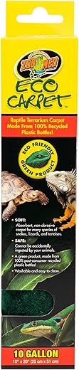 Zoo Med Green Eco Carpet 20" L X 10" W