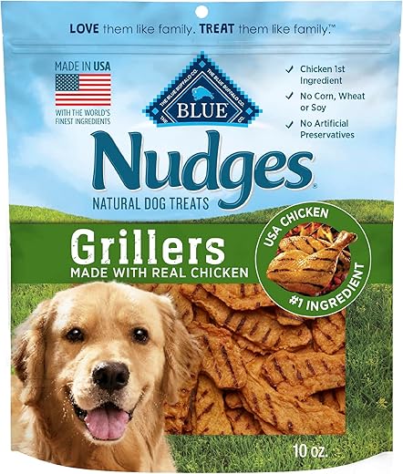 Blue Buffalo Grillers Natural Dog Treats With Chicken