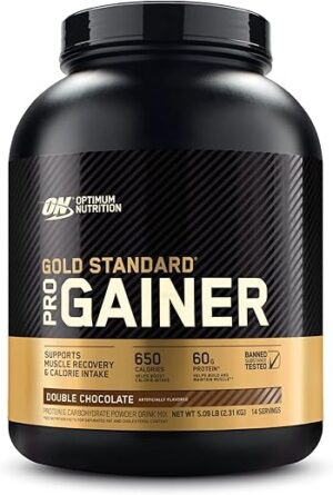 Optimum Nutrition GS Pro Gainer Protein Powder, Double Chocolate