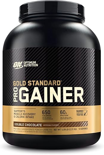 Optimum Nutrition GS Pro Gainer Protein Powder, Double Chocolate