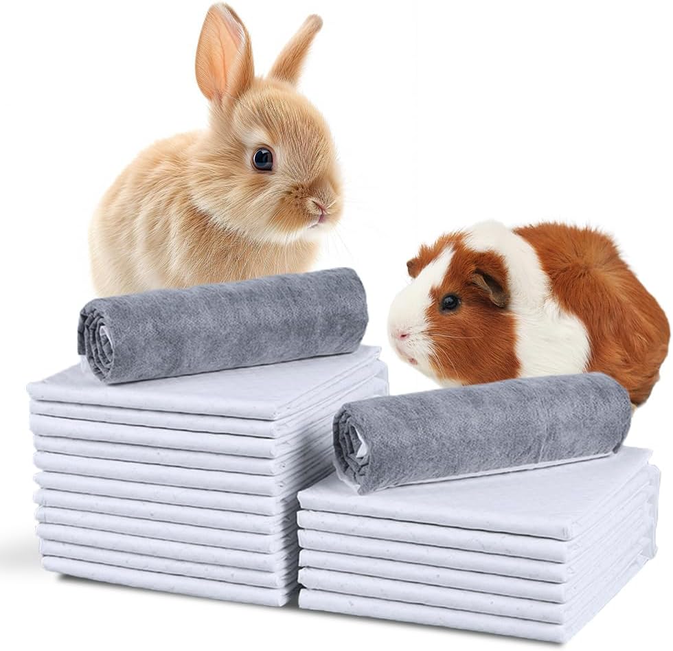 HONDMAO Guinea Pig Disposable Cage Liner Pee Pads