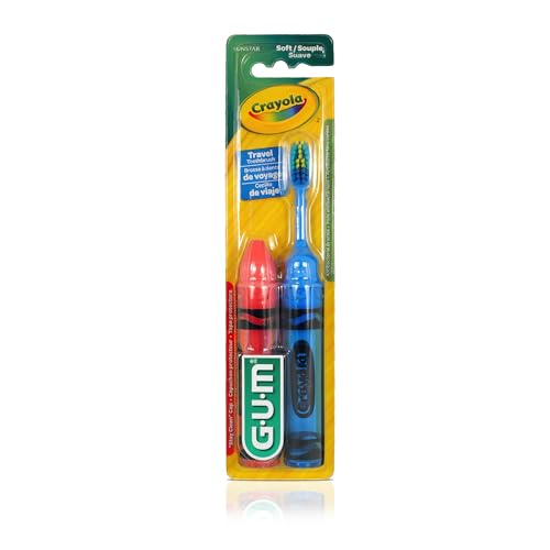 GUM Kids' Travel Toothbrush, Soft, Ages 4+ - Image 5