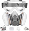 BAOMAO Half Facepiece Gas Mask with Glasses
