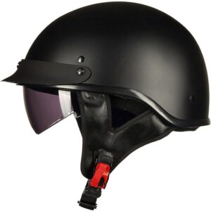 ILM Half Helmet Motorcycle Open Face 205V