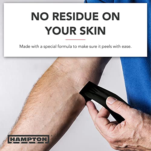 Hampton Adams 3-Pack Black Athletic Sports Tape - Image 3