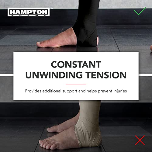 Hampton Adams 3-Pack Black Athletic Sports Tape - Image 4