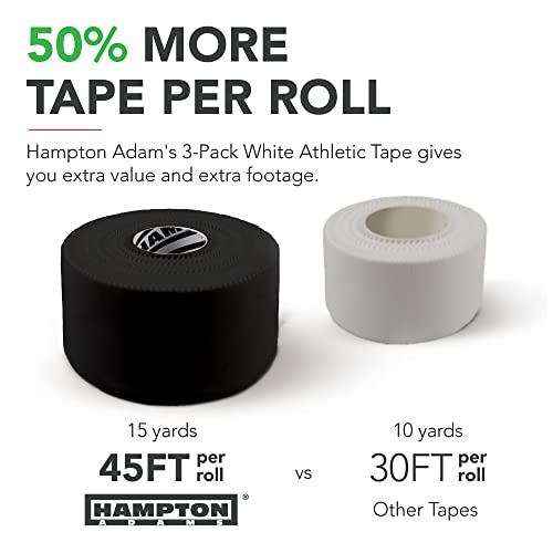 Hampton Adams 3-Pack Black Athletic Sports Tape - Image 2