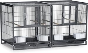 Prevue Pet Products Hampton Deluxe Divided Breeder Cage F075
