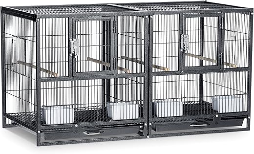 Prevue Pet Products Hampton Deluxe Divided Breeder Cage F075
