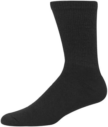 Hanes Men's Double Tough Crew Socks, 12-Pack - Image 3
