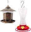 Twinkle Star Hanging Hummingbird Feeder With 4 Ports